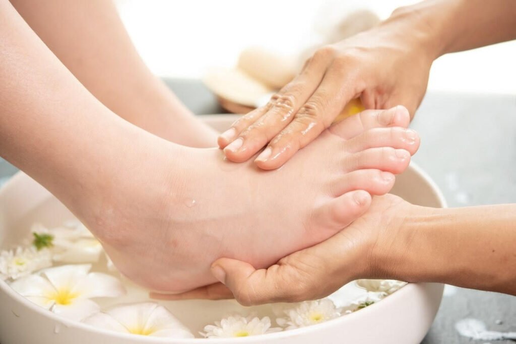 Reflexology foot massage enhancement and tension relief add-on in Potomac MD - Spa 65